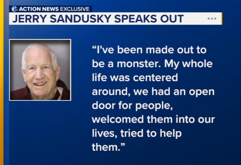Jerry Sandusky Maintains Innocence Ahead of Court Hearing